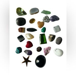 Natural Assorted Stone And Crystals Collection